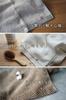 Imabari Towel Face Towels, 100% Cotton, Set of 4, Extra Thick, Premium, High-Quality Long Pile, Softly Twisted Yarn, White, Fluffy, Soft,