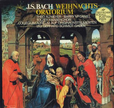 LP Record THEO ALTMEYER, BARRY MCDANIEL, TOLZ - Bach Weihnachts-oratorium ULX30946H BASF Japan Classical Used