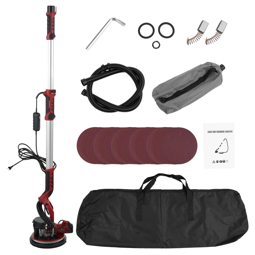 Drywall Sander, 1390W Electric Sander with 20 Pcs Sanding Discs, 5 Variable Speed 800-1800 RPM Wall