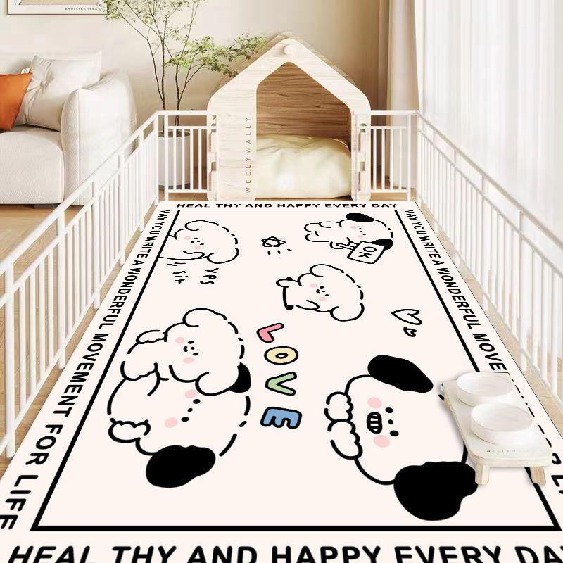 

Waterproof & Urine-Proof Pet Mat: Non-Slip, Dirt-Resistant, Washable Long Mat for Dogs & Cats 20x40cm Pet Feeding Mat