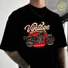 Men Cotton T-Shirt Retro Racer Vintage Motorcycle Moto T Shirt O-neck Short Sleeve Tees Hip Hop