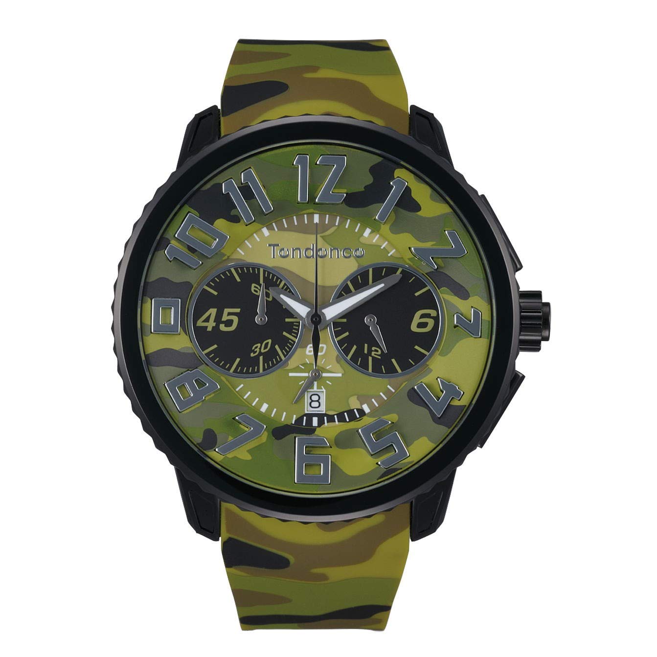 

Tendence Concept Shop Limited Model Watch GULLIVER ROUND CAMO Gulliver Round Camouflage Camouflage TY046021 [Tendence] Men s Women s