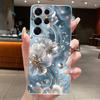 Bag Clear Case For New Hot Samsung Galaxy S26 Ultra S26 edge S 26 Plus Cover Luxury Pretty Butterfly Flower Soft TPU Phone Cases