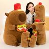 Mcdonalds Corp Capybara Hamburger Plush Toy Stuffed Animal Doll Gifts Kids