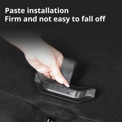 2x Heckklappen-Seilzug für Tesla Model Y Juniper 2025 Offene Kofferraumklappen-Griff Zugbänder Auto-Modifikationszubehör