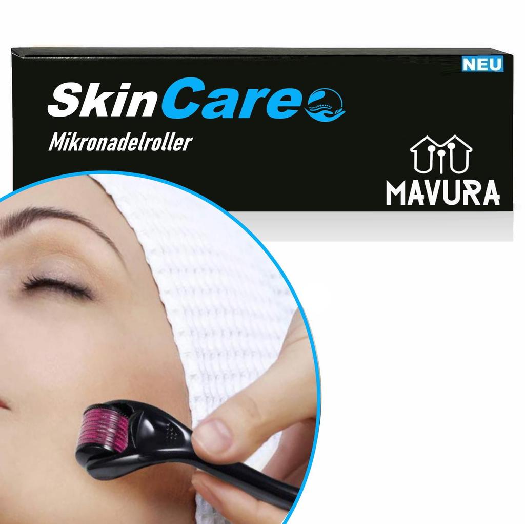 SkinCare Dermaroller Hair Beard Care Growth Regeneration Microneedling Hair