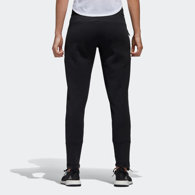 Adidas Neo Z.N.E. Solid Color Comfortable Slim Fit Knitted Sports Pants Women bottoms Black BR1900
