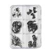 2024 Halloween Nail Art Set: Skull, Ghost, Spider & Bat Decorations