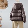 Winter New Hooded Short Cotton Clothes Design Sense Fashionable Casual Thickened Jacket