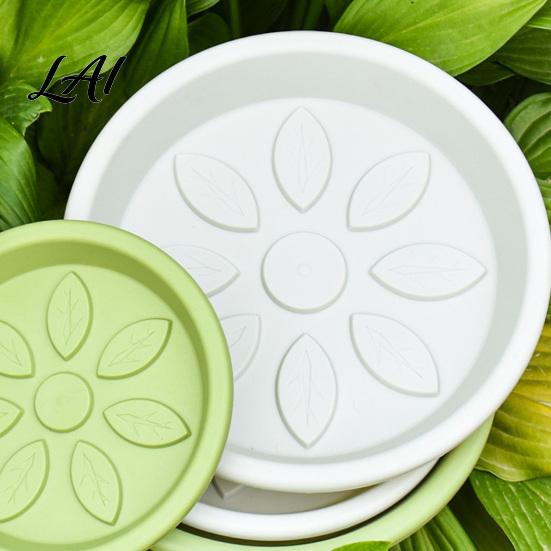 Plant Pots for Courtyard Large Flower with Drainage Holes And Tray Saucers Ruffled Edge Planter Decorative Home Indoor Outdoor Plants Creative