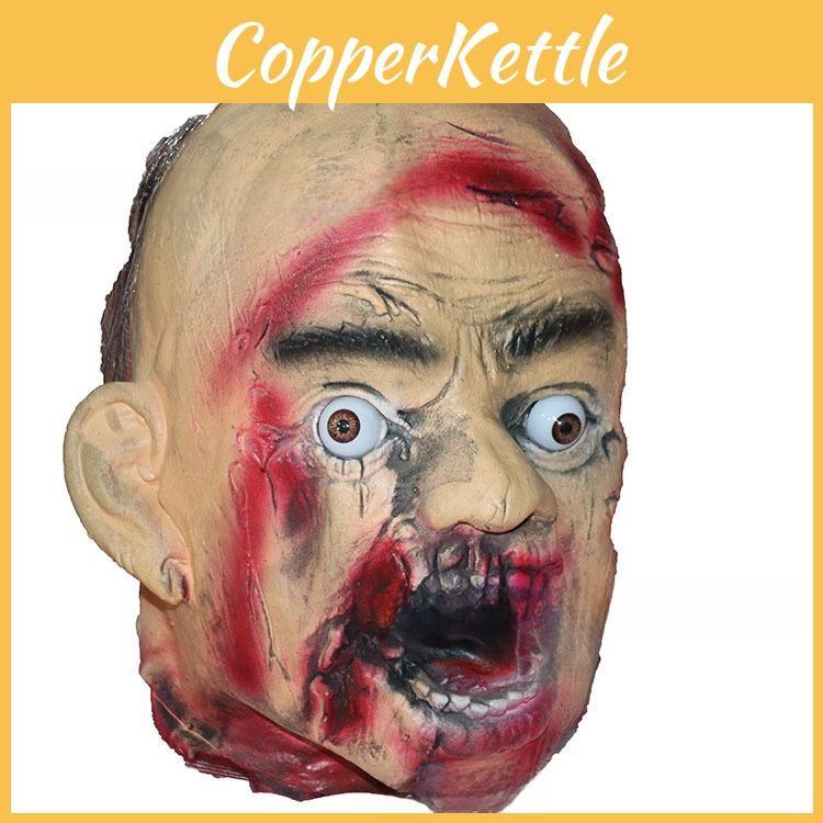 Latex Horror Dry Corpse Hanging Head For Halloween Easter And Events Themed
