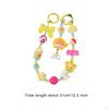 Beaded Phone Strap Hanging Decoration Ornament Bag Chain Charm Pendant Yellow