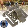 10 Pezzi Clip Leggere per Tubo di Idratazione Clip Regolabile per Tubo dell'Acqua Fibbia Resistente per Zaino Outdoor