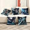 Zenless Zone Zero Hoshimi Miyabi Stitch Lucky Dragon pillow cover sofa cushion cover home room decoration children gift