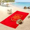 England Rugby Printed Beach Towel Quick Dry Soft TowelPortable Large Rectangular Beach Blanket for Travel Swimming Pool