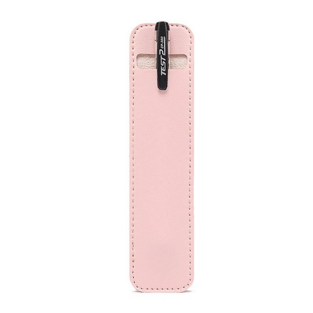 Soft Pen Pouch PU Leather Pens Organizer Fashion Pen Holder Bag  for Ballpoint & Fountain Pens
