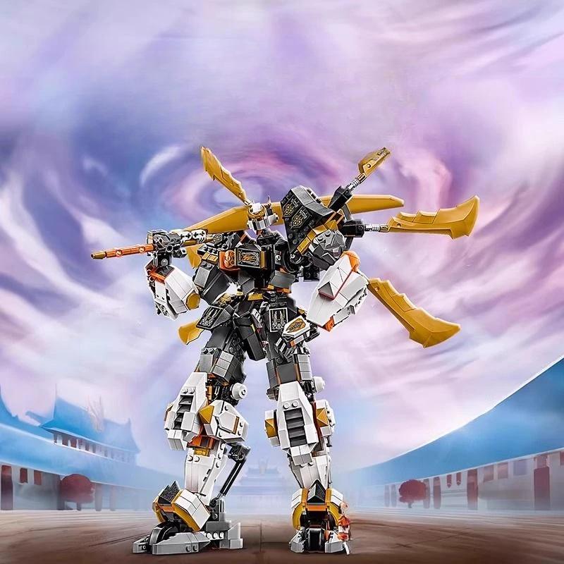 Titan Robotic Robotermodell Jungenmontage Bausteine Spielzeug Geschenk Kinder Kreative Hobbysammlung Schreibtischdekoration