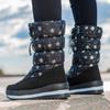 Northeast Women's Thick Oversized Warm Midsole Cotton Boots Winter Snow Boots Anti Slip Casual Large Cotton Shoes