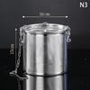 Stew Marinade Basket With Hook Loose Tea Strainer Seasoning Baskets Vegetable Useful Filter Stainless Steel Household Spice Can