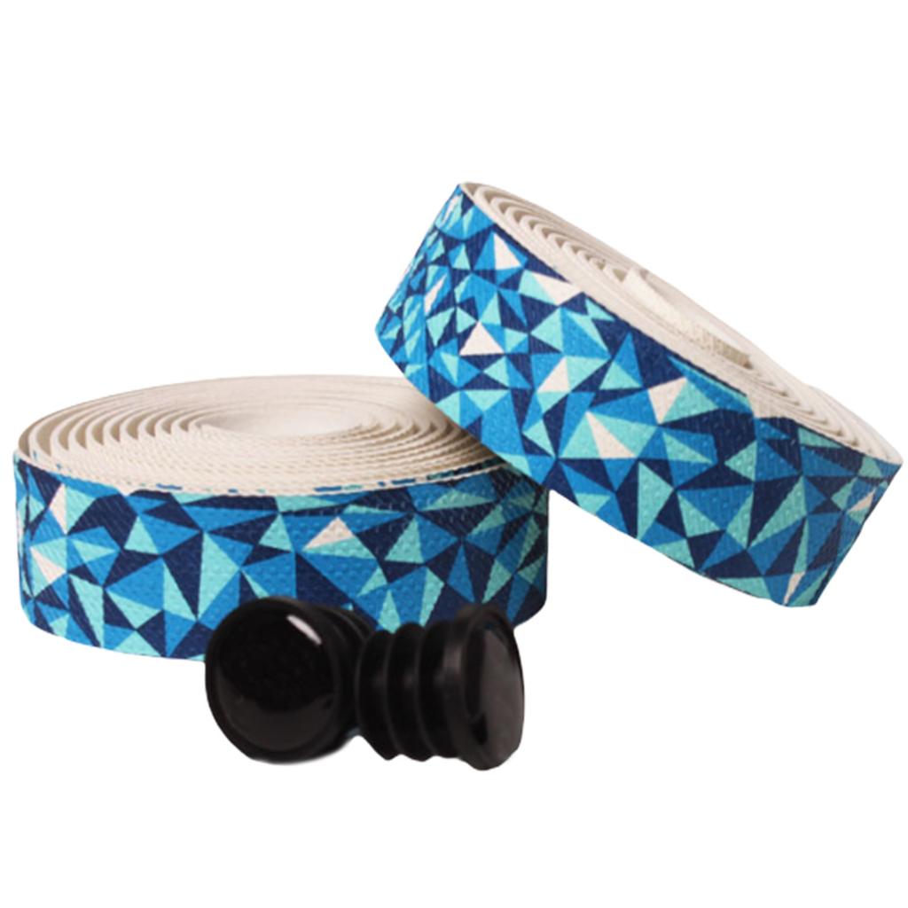 2Pcs Road Bikes Handlebars Tape NonSlip Shock Absorbings Handlebars Tape Cyclings Handle Wrap Cyclings Handlebars Tape