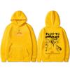 Anime Chainsaw Man Hoodie Funny Cartoon Denji Pochita Print Pullover Hoodies Men Women Manga Hooded Tracksuit