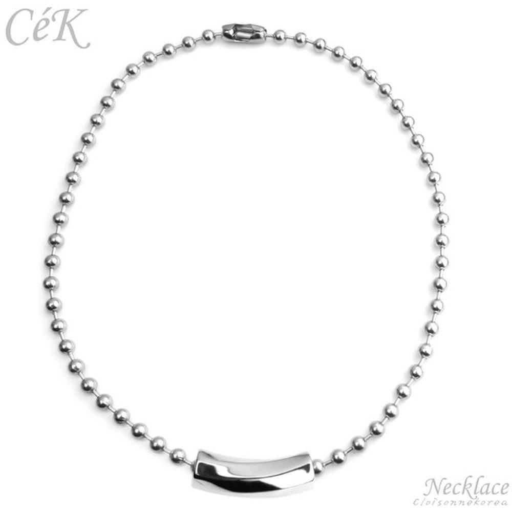 Cloisonne Korea Necklace Steel Chain Curved Drone Edition Cek 1729St