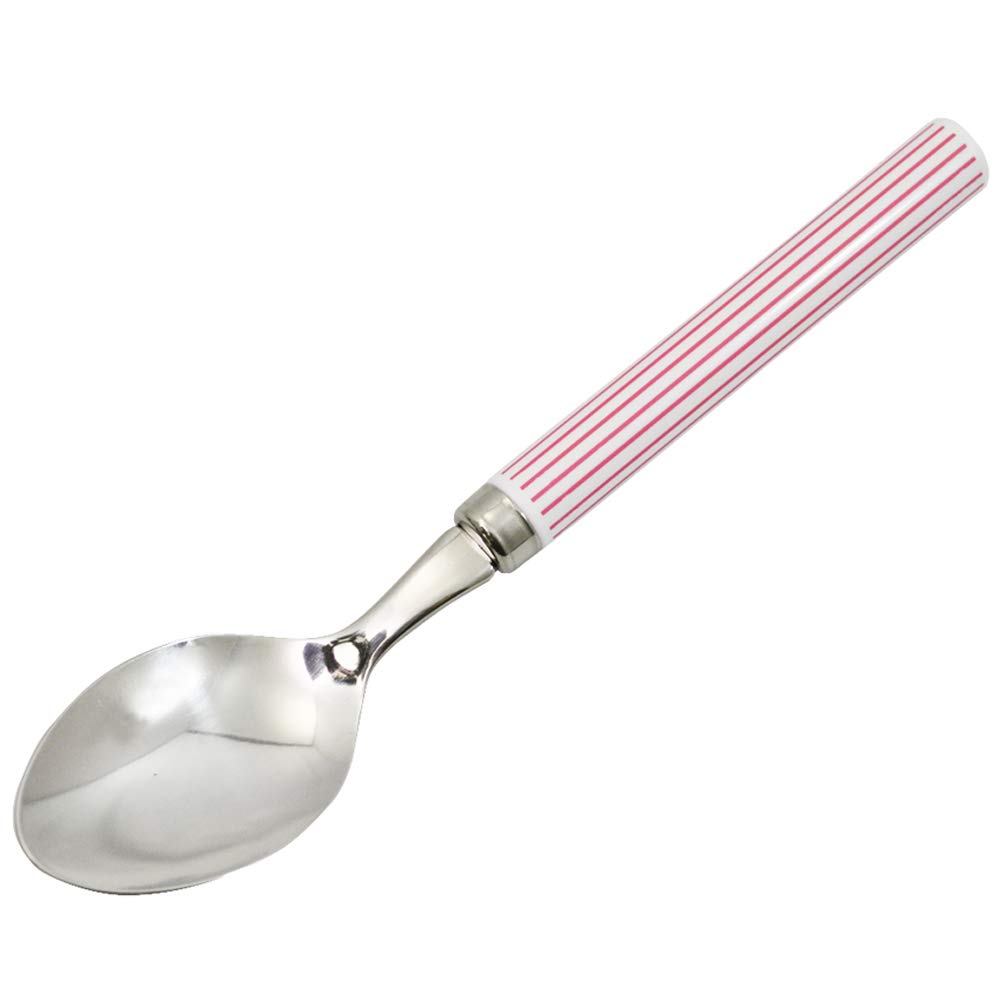 Kai Corporation KAI S Set of Stripe Made In FA5173 Spoons, Size, 4, Pattern, Japan,