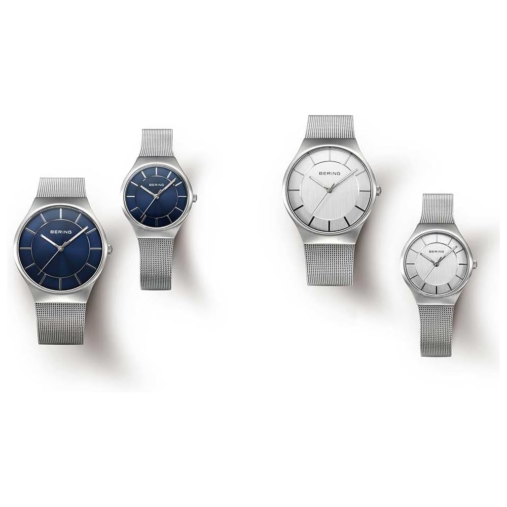 [Officially Imported] BERING Men's & Women's (Unisex) Watch, Nordic Danish Design, Simple Watch with Shatter-Resistant and Scratch-Resistant Sapphire 
