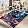1PC Witch Broomstick Non-Slip Floor Carpet Compatible for Office&Living Room&Bedroom&Dining Room - Flat-Weave Machine-W296