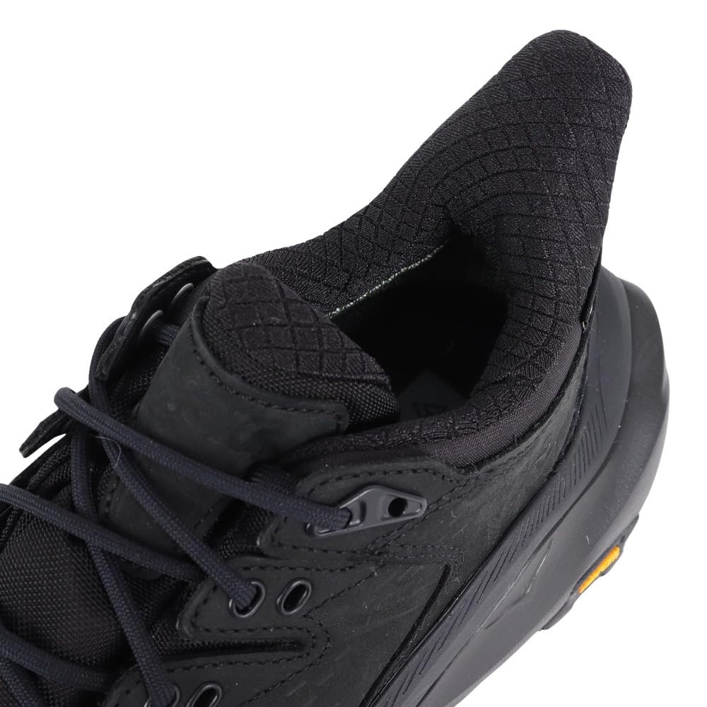 HOKA Kaha 2 Low GTX Hiking Gore-Tex Shoes, Low-Cut, 1123191-BBLC (Black/Size 22.5/Women's)