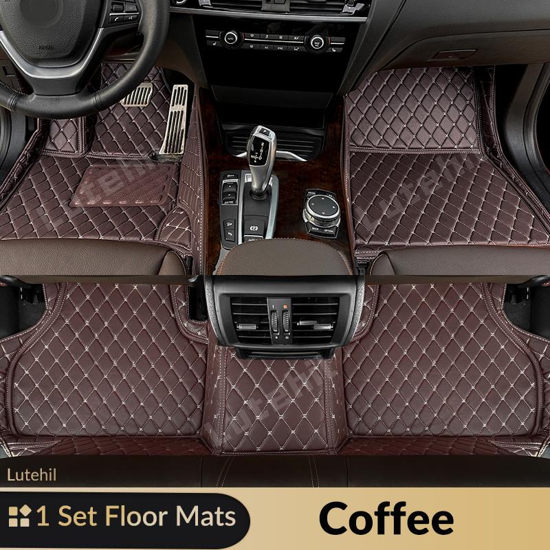 Lutehil Car floor mats for Lexus NX 200T NX300h 2015 2016 2017 2018    Car Trunk Mat foot Pads interior accessories