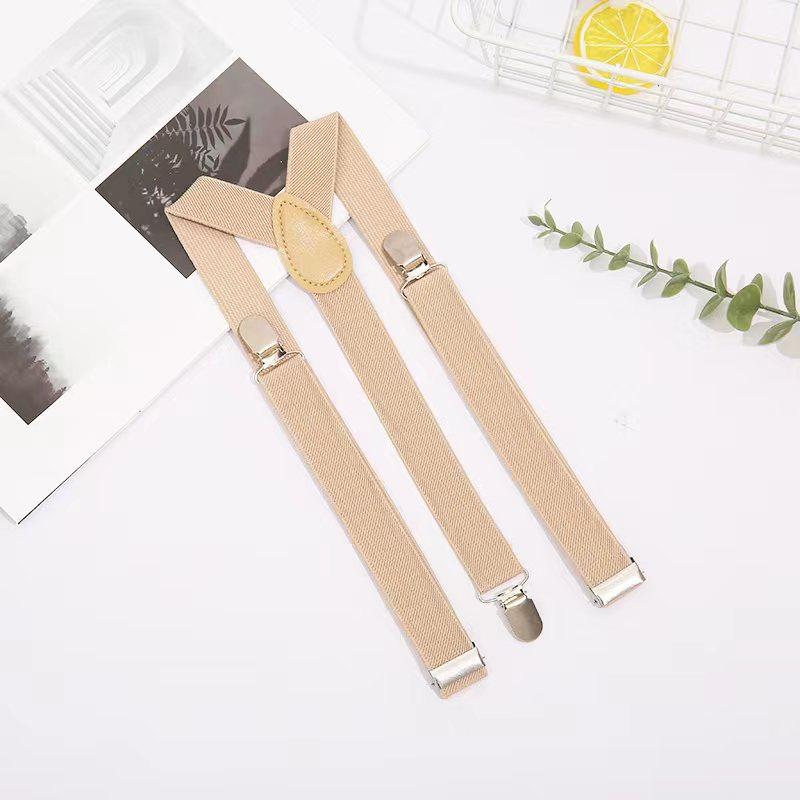 Direkter Erwachsener Einfarbiger Strapsgürtel, Universell für Männer und Frauen, Drei-Clip-Riemen, Elastischer Gummiband-Clip.