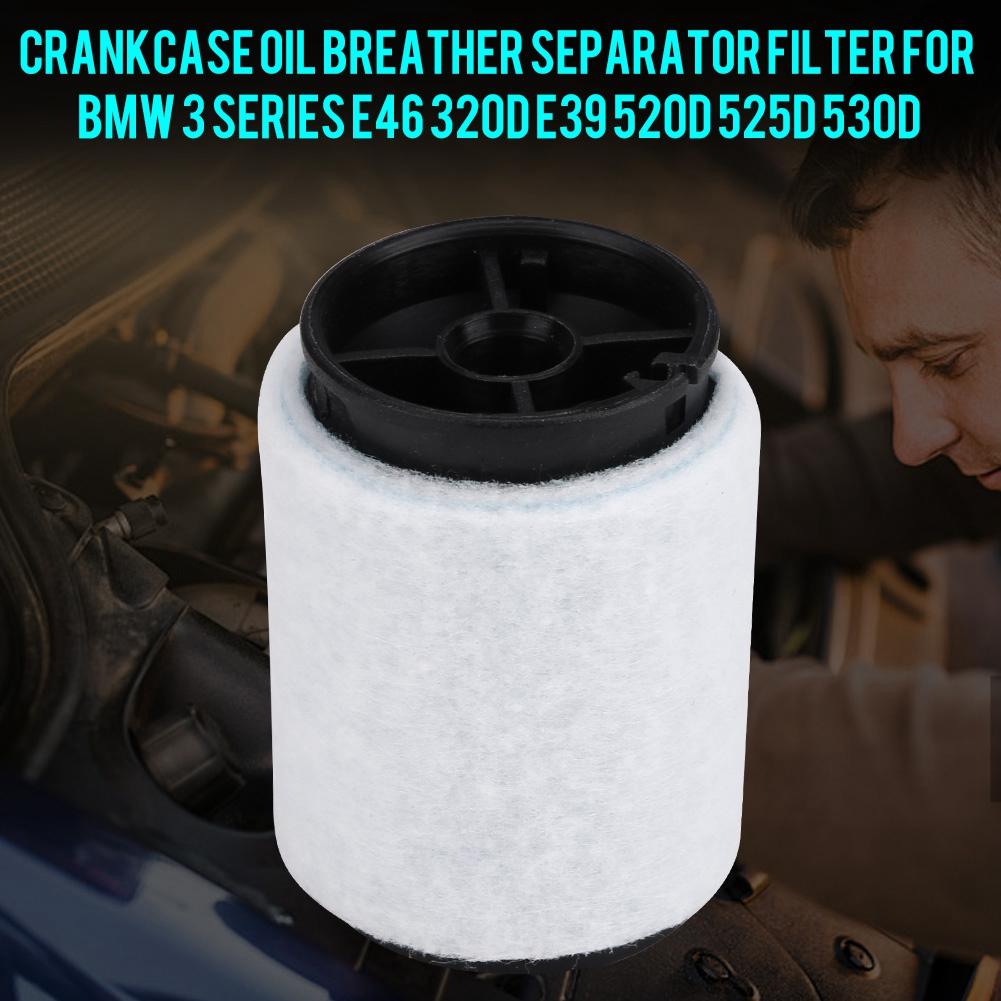 3 Series E46 320D E39 520D 530D Oil Separator Filter, 100  Replacement with Premium Quality, Rubber Sls Included, sy Installation, OE # 11127793164,
