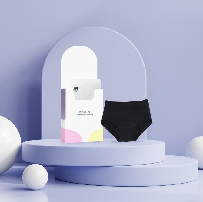 [remuse] Pum Hiphugger Junior Girls Teenager Leakproof Period Panties Teen Menstrual Antibacterial Cozy Underwears