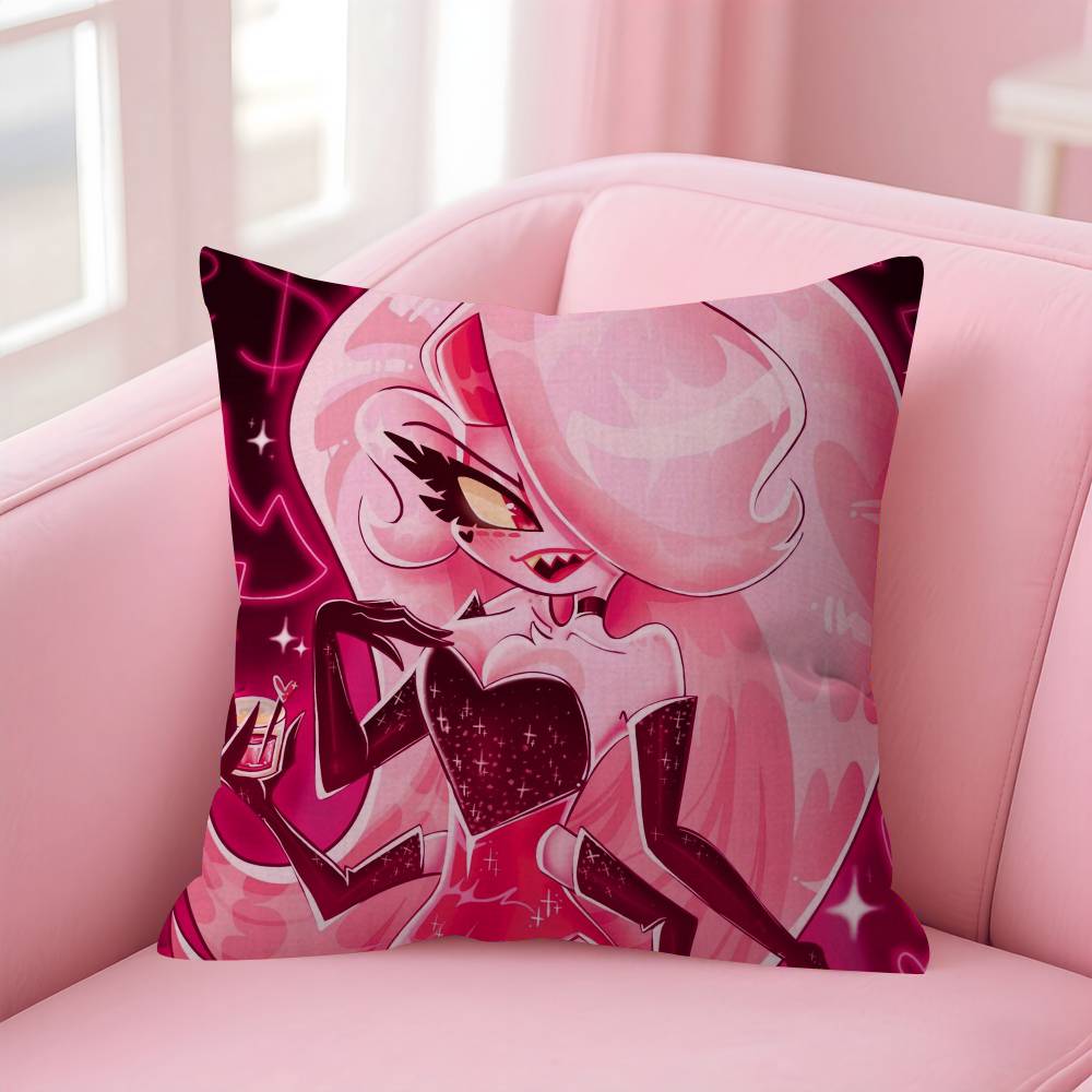 Anime Hhazbin Hhotel Angel Dust Personalisierte Kissenhülle Kinderzimmer Wilde Party Dekor Kissenbezug Kind Geburtstag Dusche Geschenk