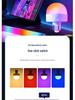 Rechargeable E27 Wireless Wall/Table Lamp with RGB & Three-Color Bulb, Remote & Touch Control