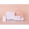 Pandora White Mini Murano Glass Charm 793118c00