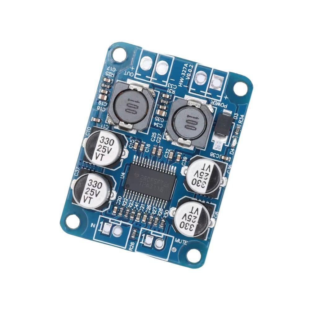 1Pcs TPA3118 PBTL Digital Audio Amplifier Board 60W Low Power Consumption 32Pin Original Chip Power AMP DC8-24V Mono Amp Module