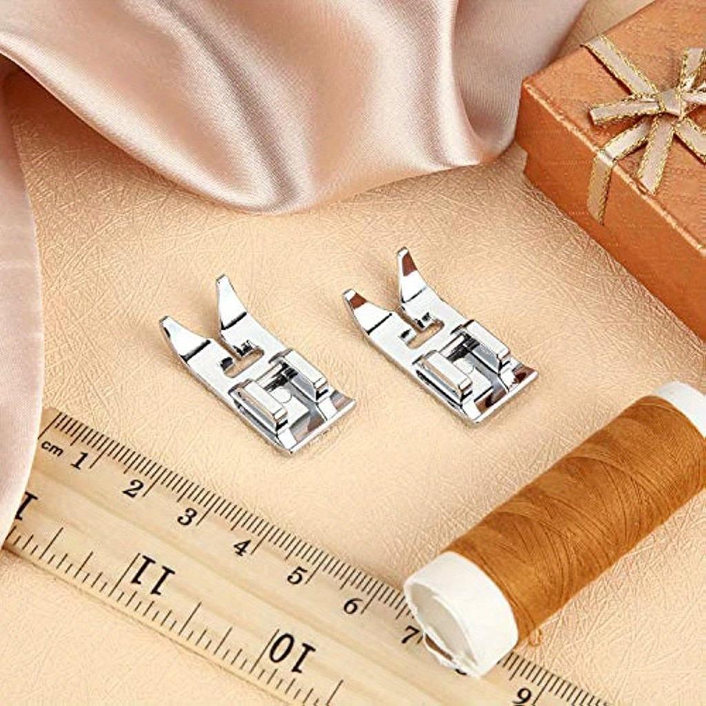 1/3/5Pcs Universal Sewing Presser Foot, Straight Stitch & Zig Zag Foot with Needle Threader for Low Shank Domestic Machines