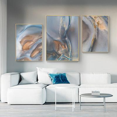 Abstract Grey Wall Art Paintings Scandinavian Style Canvas Poster Print Modern Wall Pictures for Living Room Nordic Home Decor