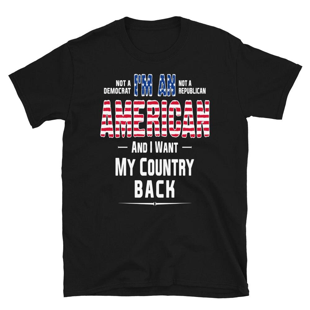 Patriot I Am An American 2nd Amendment Freedom T-Shirt S