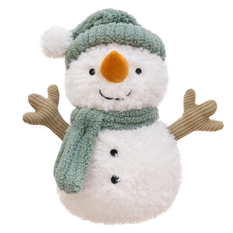 Cute Sami Snowman Plush Toy Soft Doll Doll Small Push Pillow Home Ornament Christmas Gift
