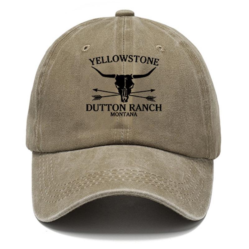 Old washed baseball cap male dad hat soft top cotton cap outdoor sunshade baseball cap