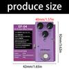 Electric Guitar Vintage Overdrive Effector Single Block Effects 9V Small Guitar Pedal Musical Instrument Accessories