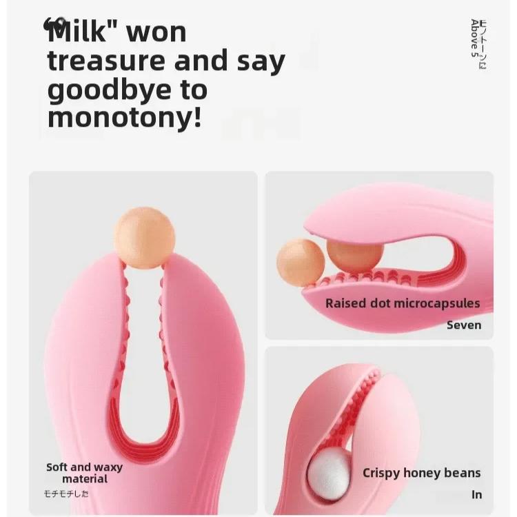 Brystklype Bryst Elektrisk Bærbar Brystvortesklipp Vibrator G-punkt Massasjeapparat Stimulator Erte Brystvorte Voksne Sexleketøy