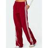 Edikted New Arrival American Niche Style Remy Ribbon Sweatpants Side Stripes Casual Wide-Leg Pants Easiest for Match Ladies