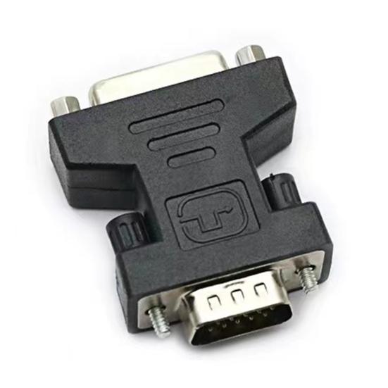 DVI til VGA-adapter 24 pluss 5-pins DVI hun til 15-pins VGA hann Kabeladapter DVI hun