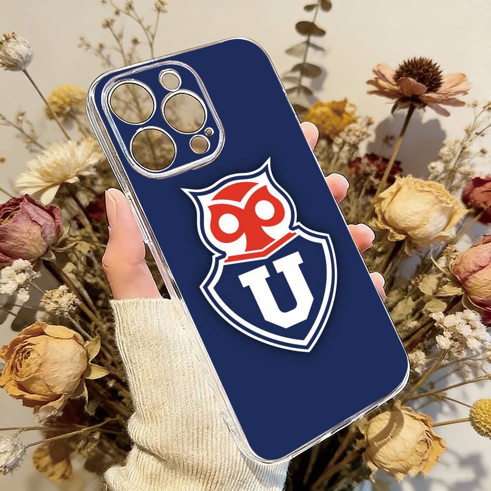 

Club U-Universidad de C-Chile Phone Case Transparent Silicone Soft For iPhone 17 16 15 14 13 12 11 Mini Pro Max Plus iPhone16e