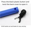 3D Printing Model Deburring Tool Trimming Knife Scraper Fixed Handle Plastic Burr Knife Trimming Neaten Deburring Pruning Kit