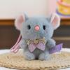 Little Bear Cat Plush Toy Keychain Rabbit Dog Plush Doll Keychain Animal Doll Pendant  Kids Gifts